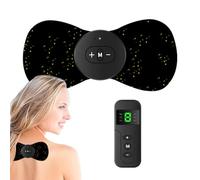 Electric Neck Massager, Wireless Shoulder Relaxer, Portable Back, Lightweight Stress Device for Home, Office, Travel, Daily Use, 5.91x2.76x0.39 Inches