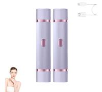 Electric Peach Please Razor, 2025 New Peach Please 3.0 Dual Head Shaver for Women, 2 in 1 Women Shaver & Trimmer, Waterproof for Leg Arm Underarm Pubic Area (Purple*2)