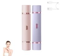 Electric Peach Please Razor, 2025 New Peach Please 3.0 Dual Head Shaver for Women, 2 in 1 Women Shaver & Trimmer, Waterproof for Leg Arm Underarm Pubic Area (Mix)