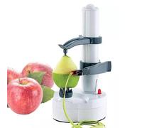 Electric Peeler Tool - Automatic Potato Peeler, Multipurpose Peeling Machine | Compact Fruit Vegetable Skin Remover, Kitchen Prep Device for Cucumber Carrot in Restaurant or Home Cooking Tasks