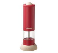 Electric Pepper Grinder, Rechargeable Salt Mill, 6.89x2.36 inches Automatic Handed Seasoning Grinder with Adjustable Coarseness, Portable Stainless Steel Kitchen Tool for Home Cooking