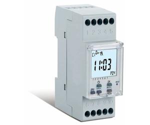 ELECTRIC PERRY 1IO7081 2 mod.DIN Interrupteur Horaire Hebdomadaire Numérique
