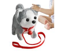 Electric Plush Dog - Barking Tail Wagging Companion Animal, Interactive Electronic Pet Plush Toy with Realistic Sounds and Movement, Soft Cuddly Friend for Kids Boys Girls Children Birthday Holiday