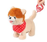 Electric Plush Dog Interactive, Tail Wagging Singing Companion Animal, Soft Electronic Pet Plush Toy for Kids, Boys, and Girls, Realistic Movements with Sounds and Motion, Fun Toy for Everyday Play