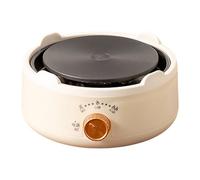 Electric Portable Stove - Kitchen Cooktop Device, Adjustable Coffee and Tea Kettle Heater | Travel Party Camping Dorm Picnic Hotel Home Scenarios, Fast Efficient Heating, Compact Lightweight Cooking