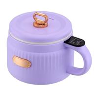 Electric Pot Small Multifunctional Household Dormitory Instant Noodle Pot Mini Electric Hot Pot Non Stick(A)