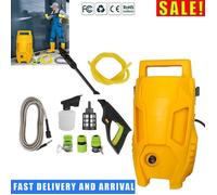 Electric Pressure Cleaner, Max 130 Bar, 380 L/h Flow Rate, 7m Hose, Spray Gun, Water Filter,Power Jet Wash Patio Car Jet Washers