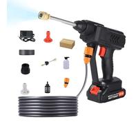Electric Pressure Washer,Portable Battery Operated Water Sprayer | Handheld Car Wash Pressure Washer,for Vehicle SUV Truck Sedan Home Window Floor Cleaning Plant Watering