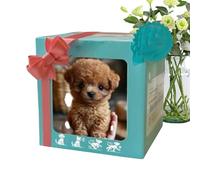 Electric Puppy, Walking Dog Toy with Sound, Interactive Pet for Entertainment, Portable Design, Fun Play Feature, Activity Tool, Home Accessory for Living Room Bedroom Dorm Travel 6.3x6.3x6.3 Inches