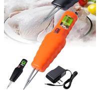 Electric Quick Chicken Plucker, Electric Poultry Feather Plucker Rechargeable Small Chicken Plucker Machine, Handheld Chicken Plucker, Portable Automatic Poultry Plucking Tool (Orange, Charging type)
