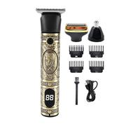 Electric Razor For Men - Professional Rechargeable Mustache Shaver
