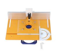 Electric Router Table Lift System | 0-54mm Adjustable Woodworking Inverted Lifting Base | Slotting/Tenoning/Trimming | CNC Aluminum Alloy, 70x62mm Mounting