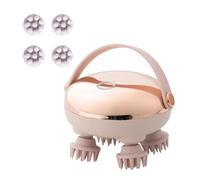 Electric Scalp Massager | 3 Speeds Waterproof Relaxation Device | Cordless Head Massager | for Men Women Shower Spa Home Travel Daily Care Relaxation