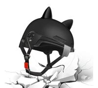 Electric Scooter Helmet - ABS Protective Riding Cap Adjustable Fit Clear Visor Comfort Lining, Outdoor Equipment | Safety Headwear for Bicycle Motorcycle Skateboard Commuting Men Women