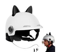 Electric Scooter Helmet - Adjustable ABS Riding Protection Visor Breathable Design, Lightweight Safety Gear | Commuting Head Guard for Men Women Biking Cycling Motorcycle Bicycle Skateboard Scooter