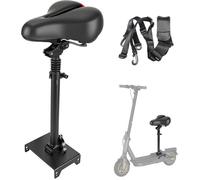 Electric Scooter Saddle for MAX-G30 with Portable Luggage Rack, Adjustable Comfortable and Shock Absorbing