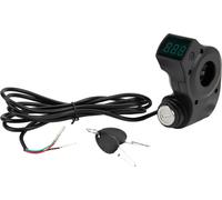 Electric Scooter verrouillage de l'allumage 3 broches -connecteur marche-bouton -interrupteur de démarrage avec 2 boutons pour Kugoo M4