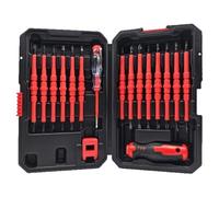 Electric Screwdriver Set, Insulated Screwdrivers with Voltage Tester, Magnetic Tips,Tool Set for Electricians & DIY