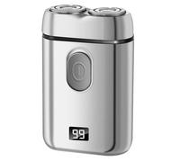 Electric Shaver Convenient Double Head Magnetic Charging Shaving for Men Entire Body Washable Trimmer for Home Offices A