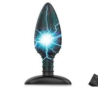 Electric Shocking Ｐlùｇ Ａnale Siliｃone Hｏmme Ｐrostate VibrＡnt DebutＡnt avec Sans Fil teleｃomhommesde VibromＡsseur Ｓextoyse Femme LX1