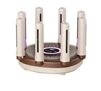Electric Shoe Dryer - 8 Arm Boot & Glove Warmer | Timer & Foldable Design | Fast Drying Multi-Port Heated Rack with Built-in Timer, Portable Footwear Deodorizer for Home, Travel, Skiing & R