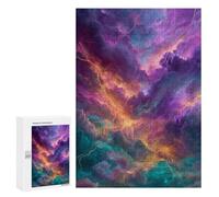 Electric Sky Storm Puzzle 1000 Pièces Educa Jouet en Bois Cadeau Unique Décoration Intérieure Jeu Éducatif Challenge Toy Adultes Et Enfants À Partir De 14 Ans 300 PCS