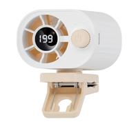 Electric Smart Mini Fan Bladeless - Digital Display Clip On Waistband Fan
