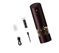 Electric Spices Grinder for BBQs with LED Lighting USB Rechargeable Peppers Mill for Cooking Enthusiasts Kitchen Tool Battery Operated Salts Peppers Grinder