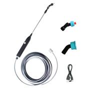 Electric Sprayer Wand, Handheld Telescopic Type C Charging Sprayer, Multi Nozzle Adjustable Head, for Lawn Grass Yard Flowers Vegetables Fertilizing Garden Plant Watering Tasks