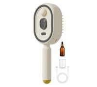 Electric Steam Brush for Hair - Rechargeable Red Light Comb