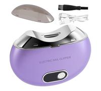 Electric Toenail Clipper - Cordless Automatic Nail Cutter Machine, Smart Speed Control Pedicure Instrument, Illuminated Screen Design, Secure Comfortable Opration | Personal Foot Care, Household Use