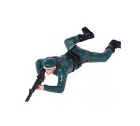Electric Toy Crawling Soldier Collection Model Toy with Light Music Gift for Kid