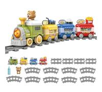 Electric Train Track Set - Educational Challenging Parent-Child Activity | Railway Train Playset for Preschoolers Girls Enthusiasts Kindergarten Party Classroom