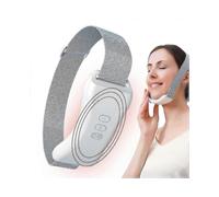 Electric V Face Shaping Massager, Ems Microcurrent Face Lifting Beauty Instrument Electric Double Chin Massager, V Face Massager A1047 -CHSZ