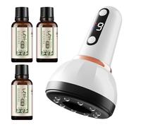 Electric Vacuum Cupping Massager Device, 9 Mode Vibration Tool, Portable Body Massage for Thighs, Abdomen, Neck, Back, Buttocks, Professional Muscle Relaxation Equipment