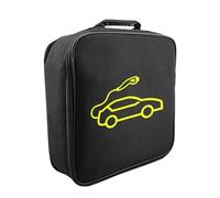 Electric Vehicle Bag - Charging Cable Storage, Portable Cord Organizer Case, Heat Resistant Utility Pouch | Premium EV Extension Wire Holder, Multi Purpose Car Storage Solution, Compact Travel