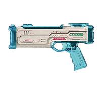 Electric Water Soaker - Long Range Pool Water Shooter Toy for Exciting Outdoor Splash Battles, Interactive Light Sound Effects with Motorized Rapid Spray Action, Toy for Boys Girls