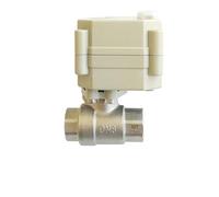 Electric Water Valves Stainless Steel 1/4'' 3/8'' AC/DC12V 24V DN8 DN10 Actuated Valve IP67 CE Metal Gears NSF certified(DN8-None,NPT_AC DC 9V-24V_CR703)