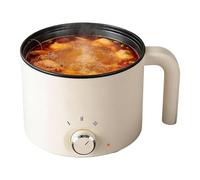 Electric Wax Melting Pot - 20x19.5x16cm Small 1-Person | Overheat Protection Cookware - Low Power For Noodles Stir-Fry | Multi-Function For Home Dorm Pasta Soup Egg