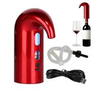 Electric Wine Aerator - Portable Liquor Dispenser with Temp Display