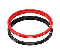 Electric Wire Tinned Copper Cable-2 Separate Red And Black Wires Each For Drones,3d Printers,Batteries,Speaker Wires,Led Strips (14 Awg,1.5m)-Marque Générale Noir