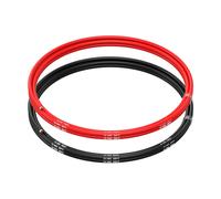 Electric Wire Tinned Copper Cable-2 Separate Red And Black Wires Each For Drones,3d Printers,Batteries,Speaker Wires,Led Strips (16awg,1.5m)-Marque Générale Noir