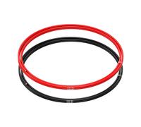 Electric Wire Tinned Copper Cable-2 Separate Red And Black Wires Each For Drones,3d Printers,Batteries,Speaker Wires,Led Strips (20 Awg,1.5m)-Marque Générale Noir