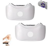 Electric Wireless Abdominal Massager, for Fat Burning, 2025 Upgrade Portable Electric Abdominal Massager, with 3 Massage Modes, for Abdomen, Legs, Hip and Back (2Pcs)