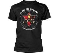 Electric Wizard Come My Fanatics Short Sleeve Crewneck Tee Mens T-Shirt Black(Small)