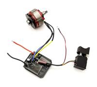 Electric Wrench Brushless Motor Kit with Drive Board Controller Speed Control Switch - Tool for Automotive Repair