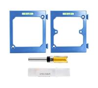 Electrical Box Template - ABS Cutout Guide, Precise Hole Opening