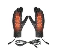 Electrical Heat Gloves, Screen Touch Winter Electric Heating Gloves, 3-Mode Temperature Control, 8.27x4.33 Inches, Windproof Thermal Design, Cold Weather Gear for Cycling, Driving, Hiking, Running