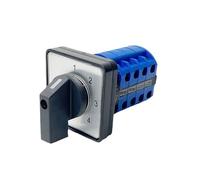 Electrical LW26-20/4 Panel 20A 690V 4 Poles 4 Position Control Electronic Starter Circuit Changeover Rotary Cam Switch MQXFCZUX