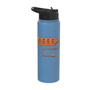 Electrical Outlet Plug and Socket Couples Halloween Costume Stainless Steel Insulated Water Bottle